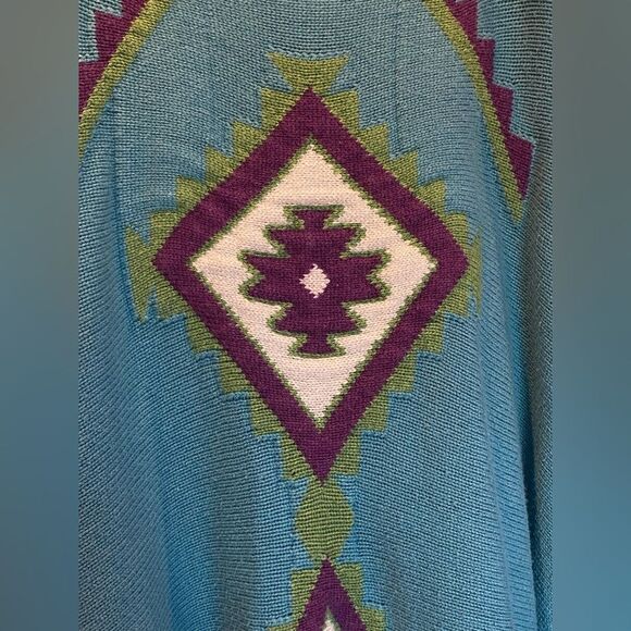 One Of A Kind  Designer Ann Tobias Poncho By ROJA Collection - Picture 5 of 12